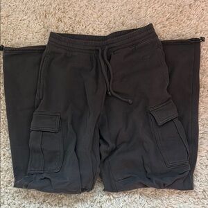 Hollister Ultra High-Rise grey sweatpants